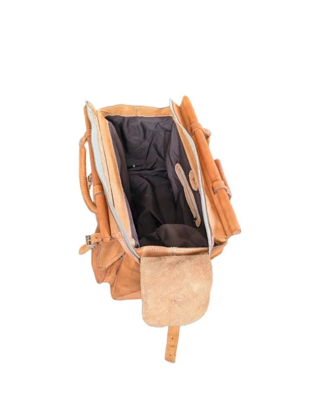 Sergios Collection - Leather Overnight/Weekender bag